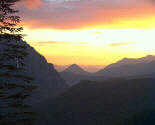 Sunset near Paradise (Mount Rainier)